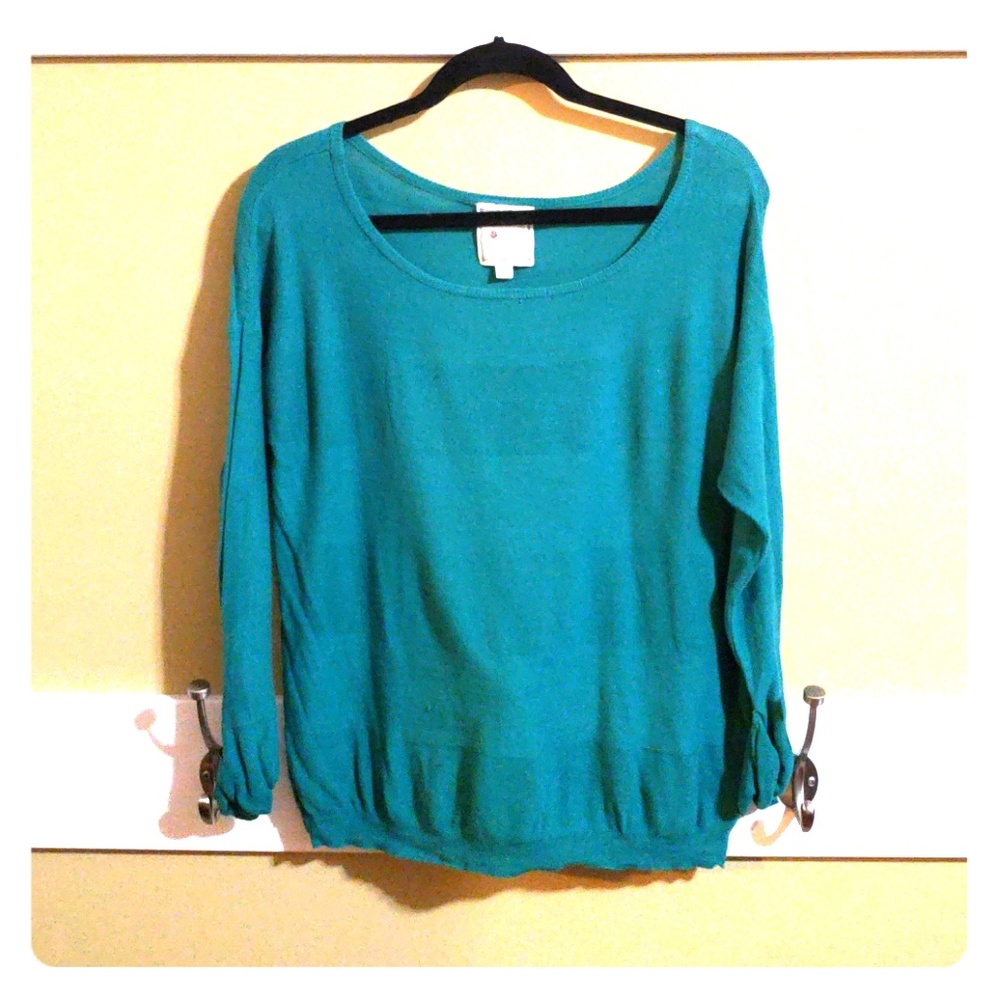 Green sweater